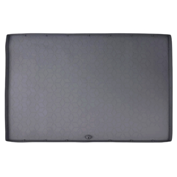 Silicone Under Sink Mat for Kitchen Waterproof Drip Tray with Drain Hole 34*22 - Picture 1 of 8